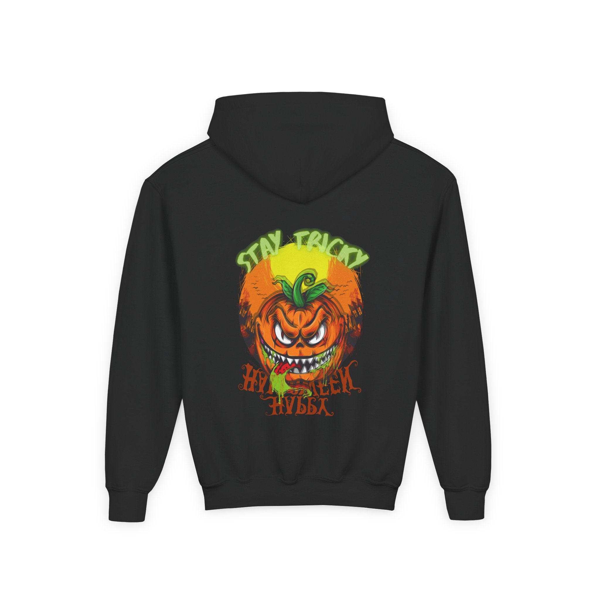 "Stay Tricky" Youth Halloween Hoodie, Trick or Treats!