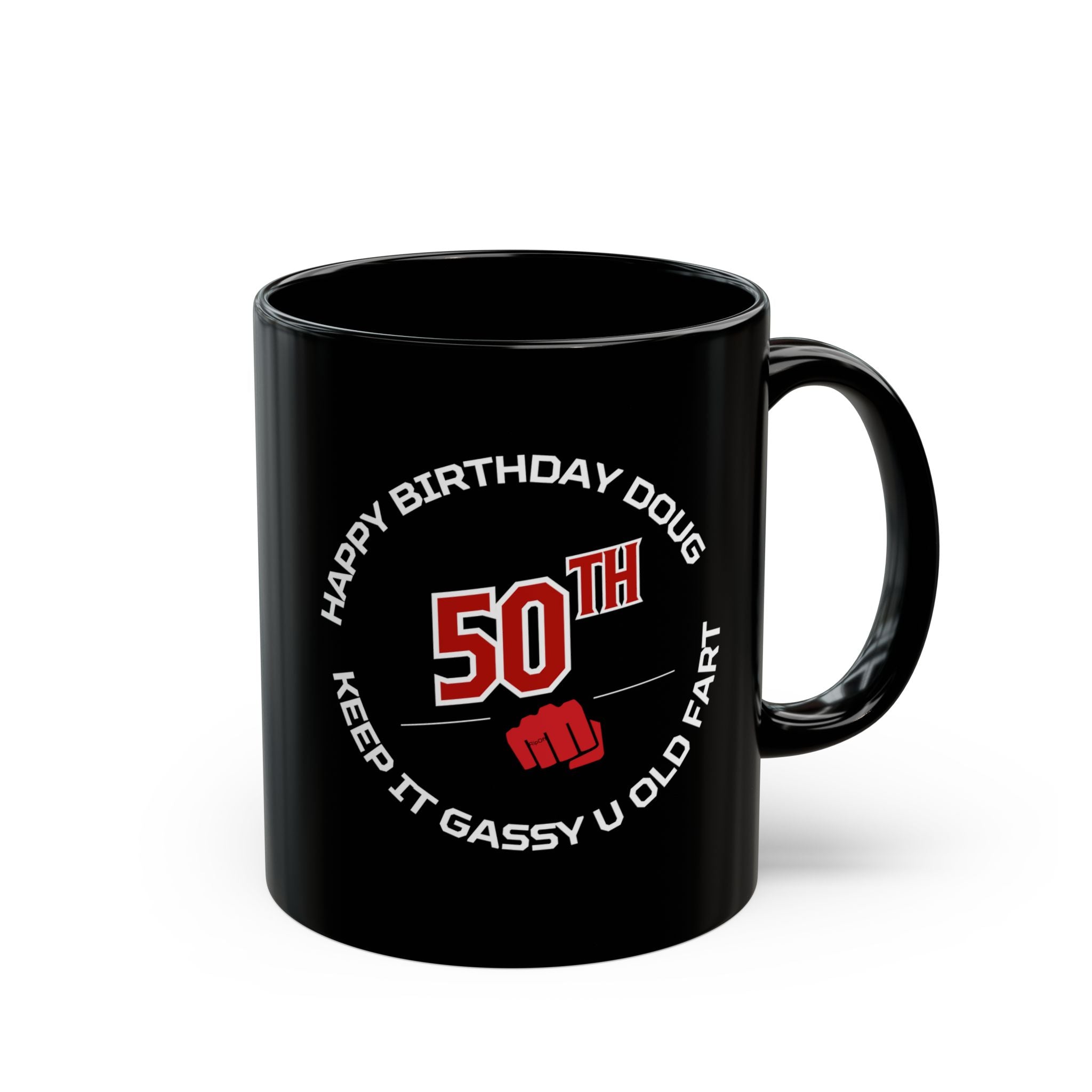 "Push Limits" Funny Mug - Black 11oz/15oz Personalized Gift for Birthdays