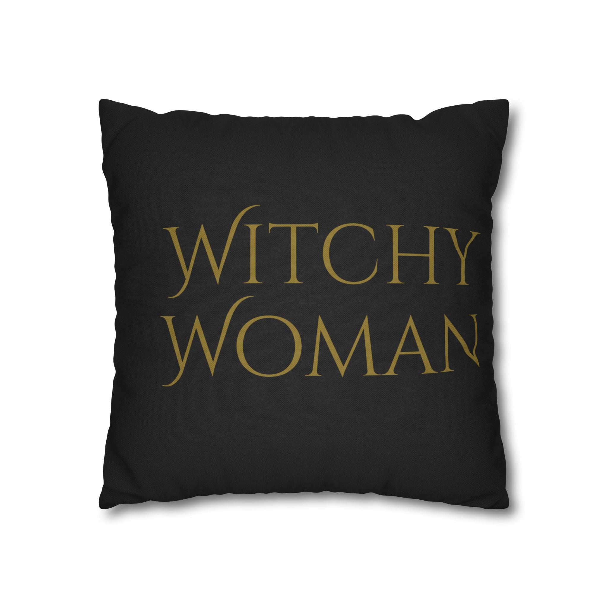 "U Decide" Witchy Decorative Personalized Pillowcase, Halloween Decor