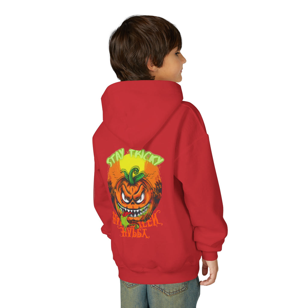 "Stay Tricky" Youth Halloween Hoodie, Trick or Treats!